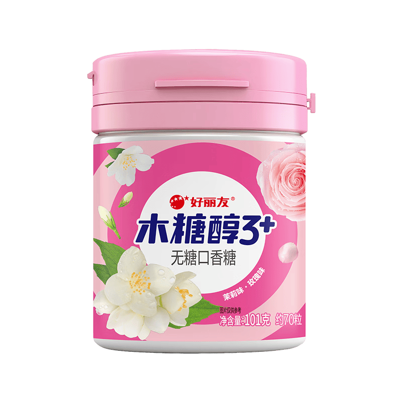 丽友口香糖的每一刻唤醒清新享受无糖好